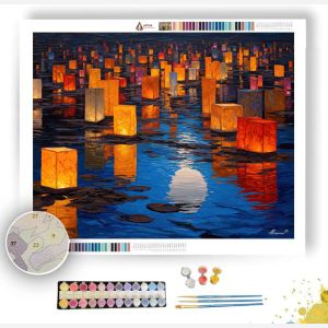 CHINESE MOON FESTIVAL - Paint by Numbers Full Kit