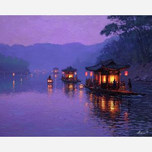 KOREAN RIVER EVENING