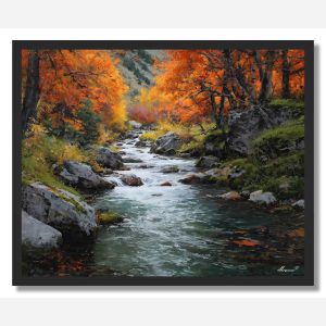 CHINESE VALLEY STREAM - FRAMED