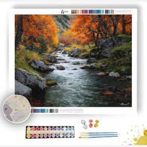 CHINESE VALLEY STREAM - Paint by Numbers Full Kit