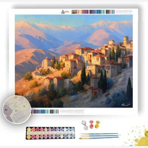 TURKISH HIGHLAND GOLD - Paint by Numbers Full Kit