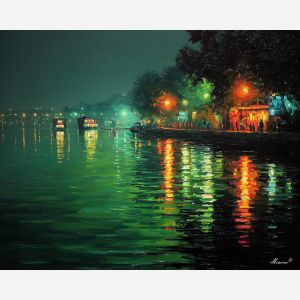 HANOI EVENING RIVER