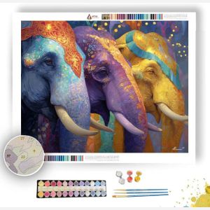 ELEPHANT PARADE - Paint by Numbers Full Kit