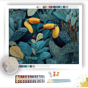 JUNGLE RHYTHM - Paint by Numbers Full Kit