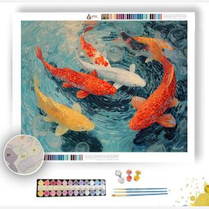 KOI GARDEN DREAM - Paint by Numbers Full Kit