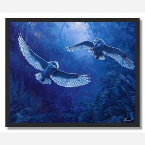 MOONLIGHT FLIGHT - FRAMED