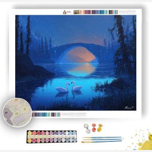 SWAN SERENADE - Paint by Numbers Full Kit
