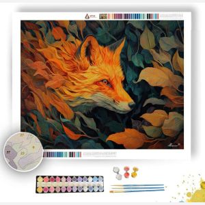 FOX IN AUTUMN - Paint by Numbers Full Kit
