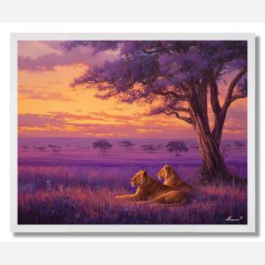 SONG OF THE SAVANNAH - FRAMED