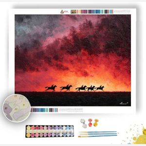 FIELD OF MOTION - Paint by Numbers Full Kit