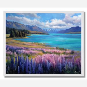 LAKE TEKAPO GLOW - FRAMED