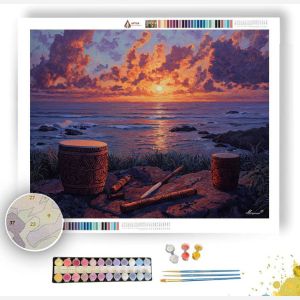 MAORI COAST SONG - Paint by Numbers Full Kit