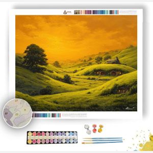 HOBBITON HILLS - Paint by Numbers Full Kit