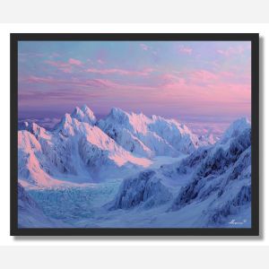 FOX GLACIER LIGHT - FRAMED