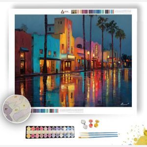 NAPIER ART DECO GLOW - Paint by Numbers Full Kit