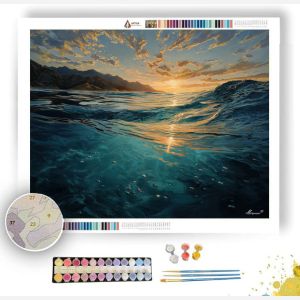 KAIKOURA WHALE LIGHT - Paint by Numbers Full Kit