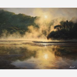 ROTORUA STEAM MORNING