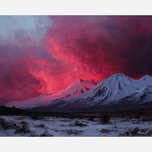 TONGARIRO FIRE SKY