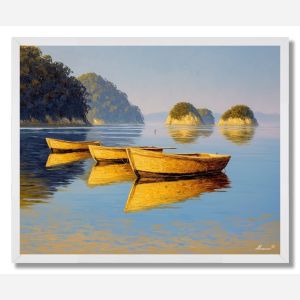 BAY OF ISLANDS REFLECTION - FRAMED