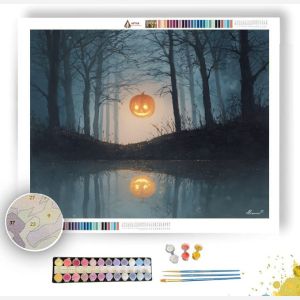 PHANTOM JACK-O-LANTERN - Paint by Numbers Full Kit