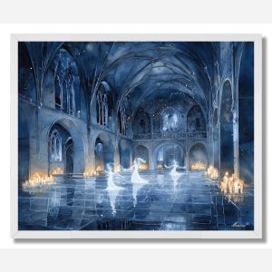 GHOSTLY BALLROOM - FRAMED