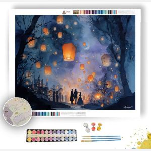 GHOULISH MOON FESTIVAL - Paint by Numbers Full Kit