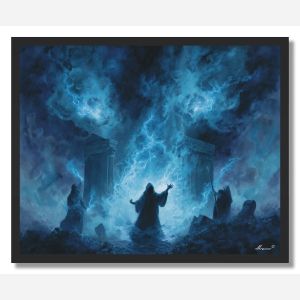 THE NECROMANCERS CALL - FRAMED