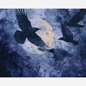 MOONLIGHT RAVEN FLIGHT