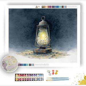 THE LANTERN OF SOULS - Paint by Numbers Full Kit