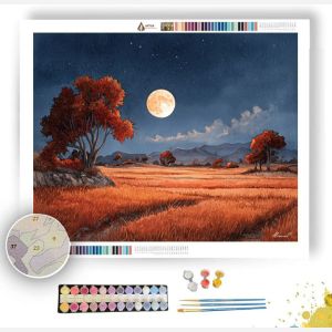 HARVEST MOONLIGHT - Paint by Numbers Full Kit