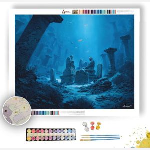 TOMBS OF THE SEA - Paint by Numbers Full Kit