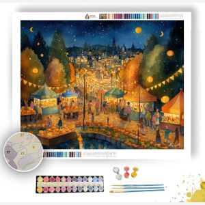 HARVEST NIGHT FESTIVAL - Paint by Numbers Full Kit