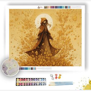 THE AUTUMN SORCERESS - Paint by Numbers Full Kit