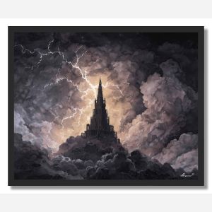 THE BLACK CATHEDRAL - FRAMED