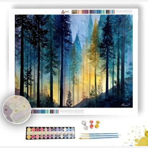 HALLOWED FOREST GLOW - Paint by Numbers Full Kit