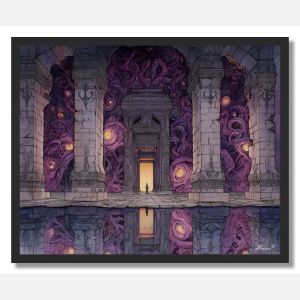 CURSED MIRROR ROOM - FRAMED