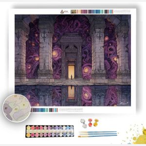CURSED MIRROR ROOM - Paint by Numbers Full Kit