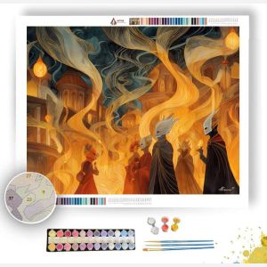 HAUNTED MASQUERADE - Paint by Numbers Full Kit