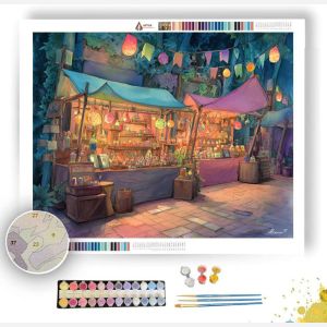 SHADOWED FAIRY MARKET - Paint by Numbers Full Kit