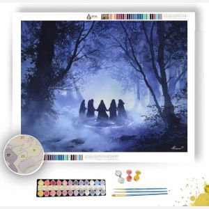 MIDNIGHT COVEN - Paint by Numbers Full Kit
