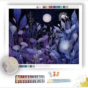 WITCHS MOON GARDEN - Paint by Numbers Full Kit
