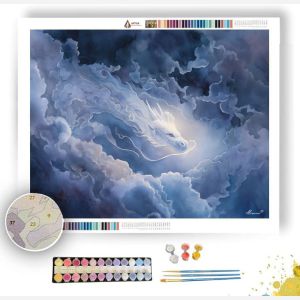 DRAGON OF THE VEIL - Paint by Numbers Full Kit