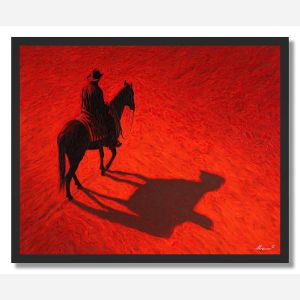 ARGENTINE RIDER - FRAMED