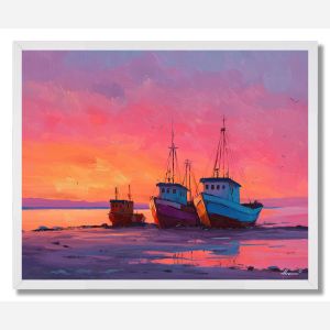 URUGUAY SHORE GLOW - FRAMED