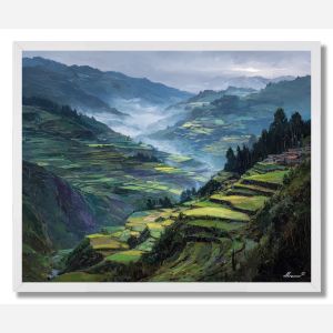 PERUVIAN RAIN VALLEY - FRAMED