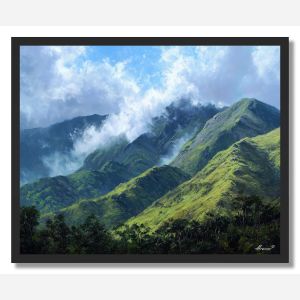 VENEZUELA MOUNTAIN LIGHT - FRAMED