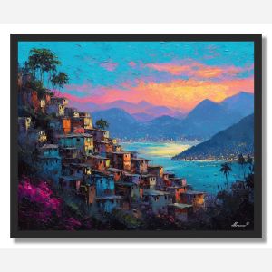 RIO HILL VIEW - FRAMED