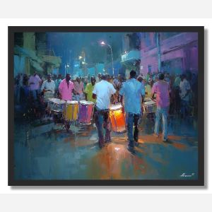 RIO STREET MUSIC - FRAMED