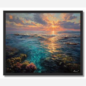 RIO OCEAN GOLD - FRAMED