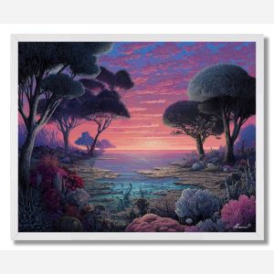 MADAGASCAR LIGHT FIELD - FRAMED